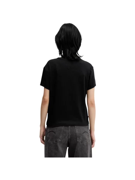Tričko Tommy Jeans černé