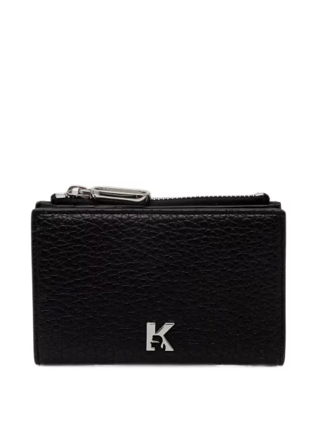 Portofel Karl Lagerfeld Jeans cu autograf negru