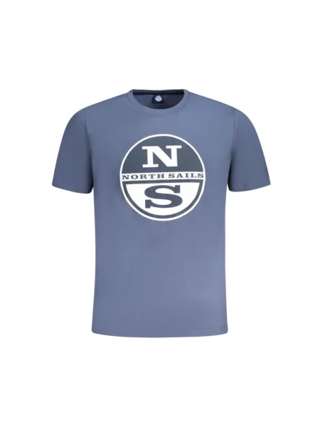 Koszulka North Sails z logo casual niebieska