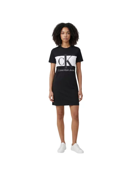 Calvin Klein Haljina za svaki dan Blocking crna