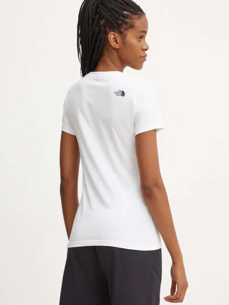 Tričko The North Face Easy Tee bílá