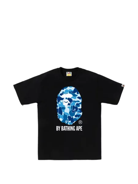 Tricou A Bathing Ape® cu imagine cu model camuflaj negru