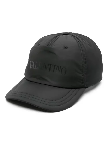 Șapcă Valentino Garavani cu imagine negru