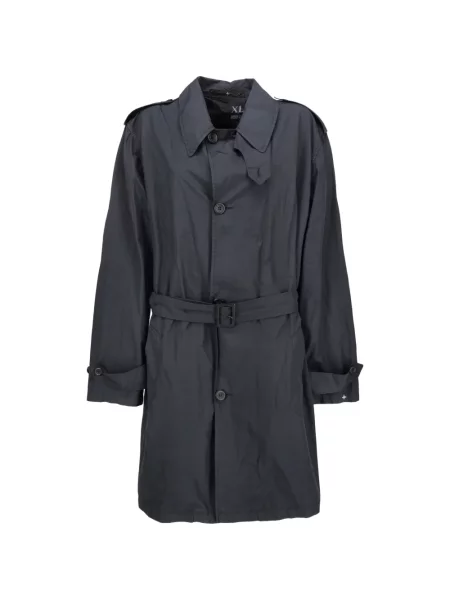 Trenčkot Stone Island s kamínky černý