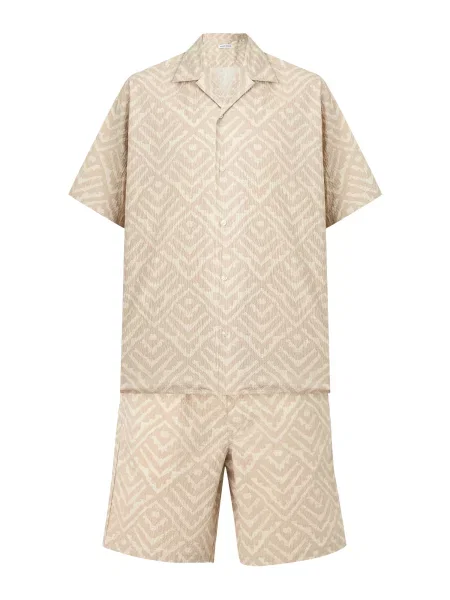 JACK & JONES Cămașă JJMILO taupe / deschis gri