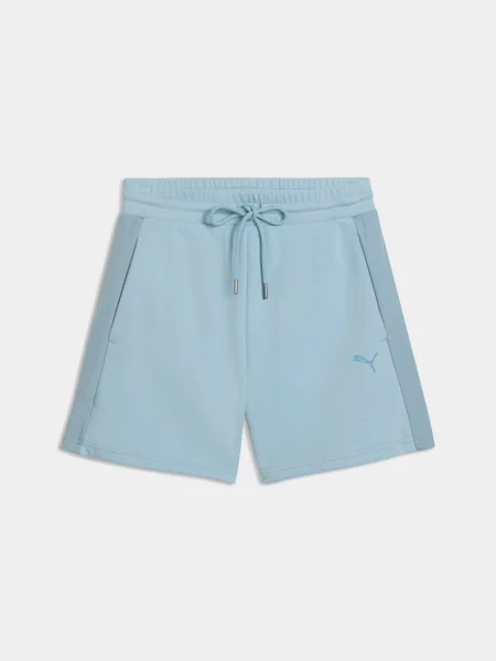 Повсякденні шорти PUMA Her High-waist Shorts комбінований верх синій