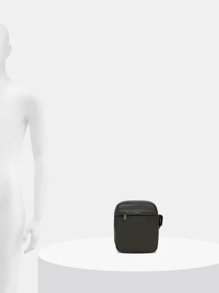 Calvin Klein férfi műbőr válltáska zöld