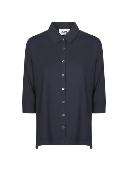 Koszula Alpha Studio niebieska
