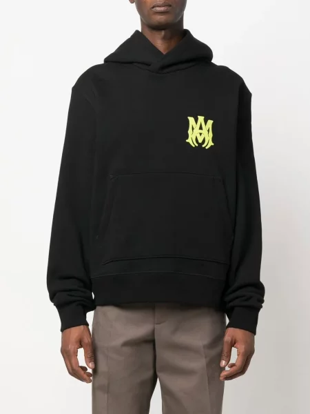 Hoodie Amiri με σχέδιο μαύρο