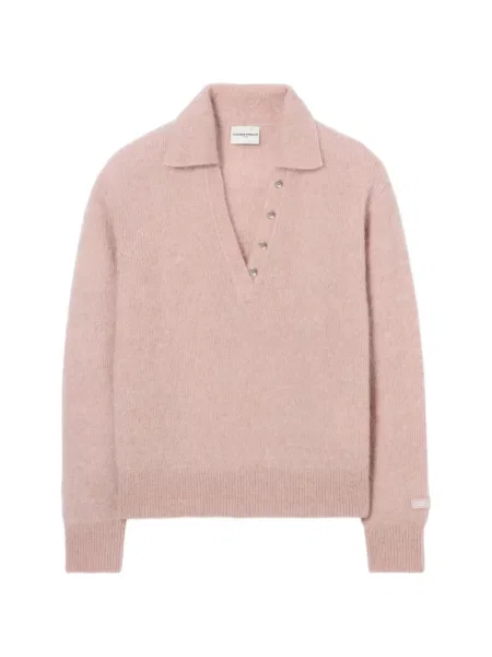 Pufos pulover Claudie Pierlot roz
