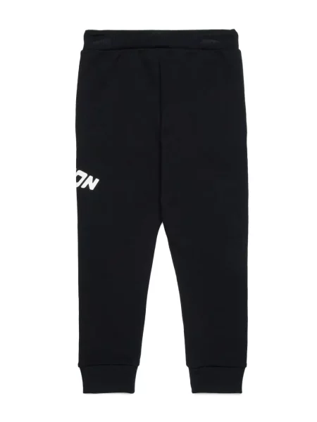 Dětské kalhoty Dsquared2 černé