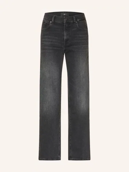7 For All Mankind Rovné Džíny Stovepipe Straight nightloom