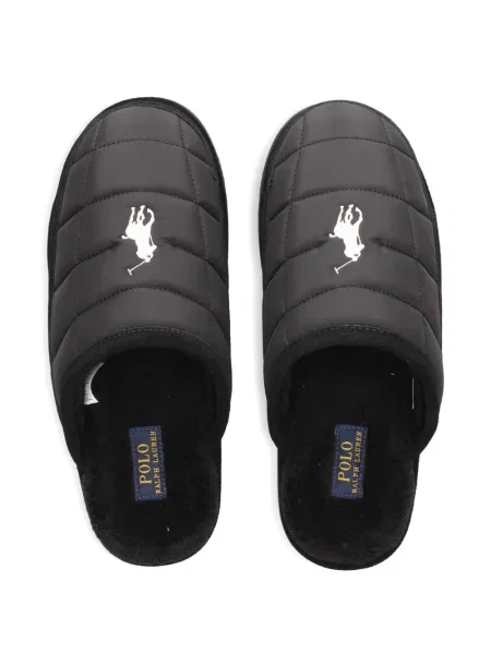 Papuci de casă Polo Ralph Lauren negru