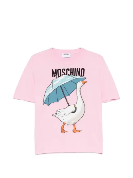 Scurt top Moschino roz