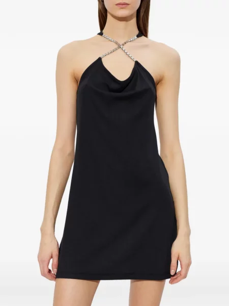 Rochie Misbhv cu gât halter negru