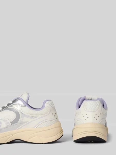 Buty Tommy Jeans ecru/pale amethyst białe