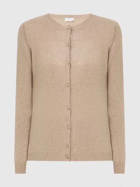 Кардиган з кашеміру Malo бежевий