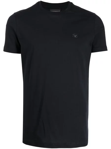 Tricou Emporio Armani scurt albastru
