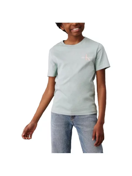 Majica Calvin Klein Jeans zelena