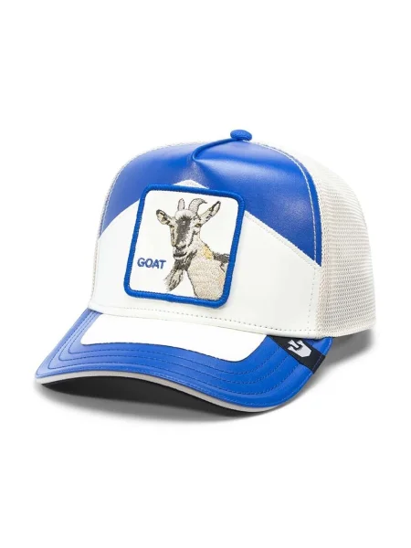 Goorin Bros sapca Moto Goat cu imprimeu albastru