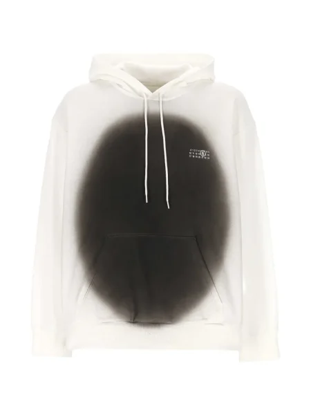 Hanorac cu glugă Mm6 Maison Margiela alb
