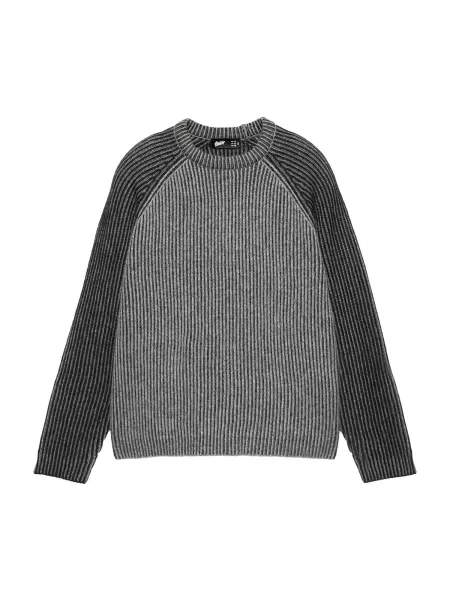 Pull&Bear Pulover STWD / metalic gri
