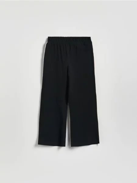 Reserved Спортивні штани з лампасами чорний