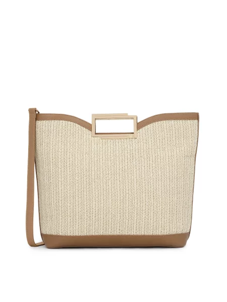 Kazar Ročna torbica / svetlo / svetlo rjava bež