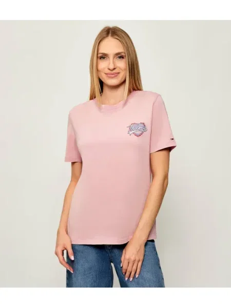 Tommy Jeans Tricou | Relaxed fit alb