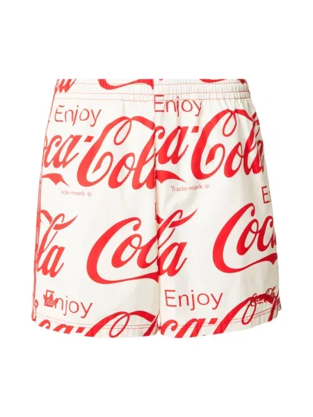 ADIDAS ORIGINALS Pantaloni Coca-Cola Classic roșu alb