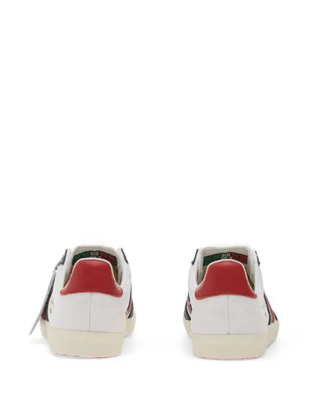 Sneakerși Adidas cu dungi alb