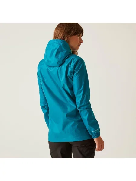Kurtka trekkingowa Pack It Jacket III kieszonkowa przeciwdeszczowa niebieska