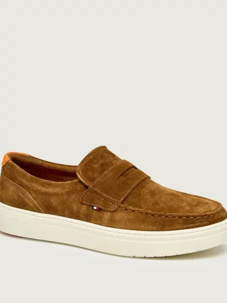 Pantofi Tommy Hilfiger din piele maro