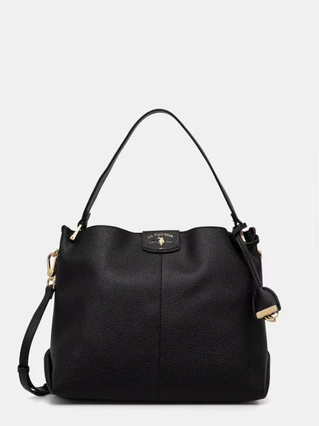 U.S. Polo Assn. torebka crossbody z imitacji skóry ROYAL STEWART czarna