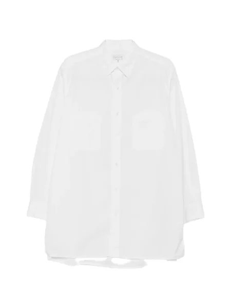 Lung cămașă Yohji Yamamoto alb