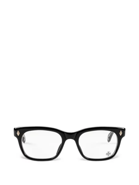 Ochelari de soare Chrome Hearts cu motiv cu inimi negru