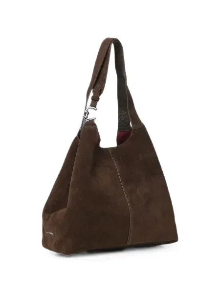 Τσάντα shopper Coccinelle σουέτ καφέ