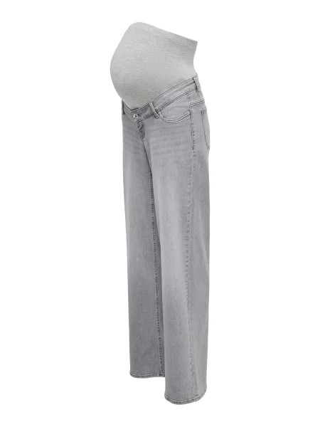 Only Maternity Jeans OLM Madison Blush denim gri