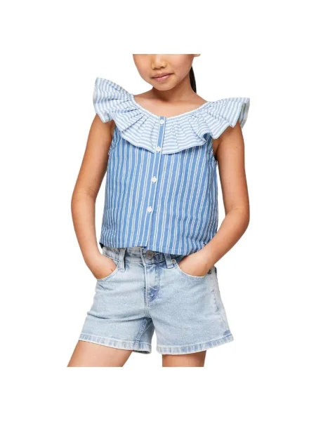 Top copii Tommy Hilfiger albastru