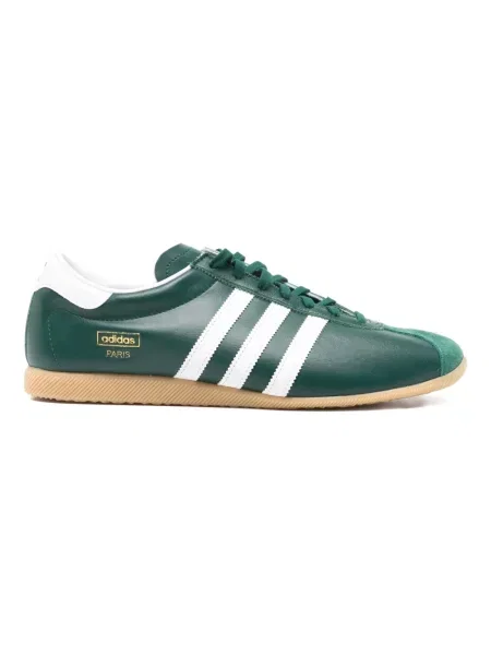 Sneakersy Adidas skórzane zielone