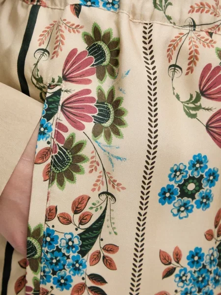 Шелковые брюки Weekend Max Mara