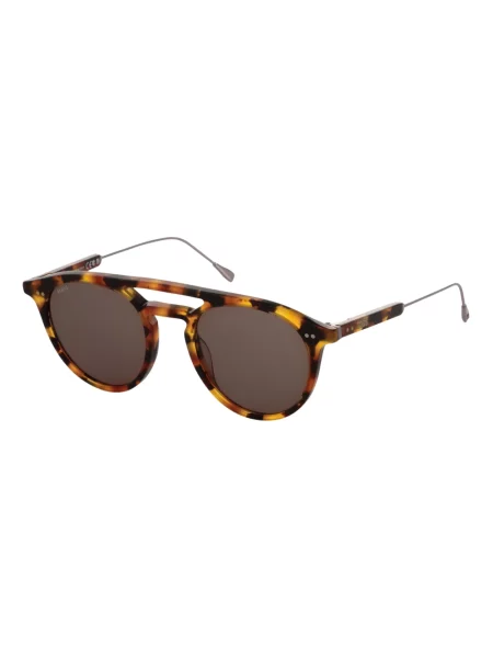 Okulary przeciwsłoneczne Tod's brązowe