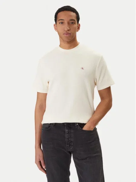 Tričko Calvin Klein béžová