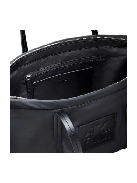 Geantă Calvin Klein Medium Tote negru