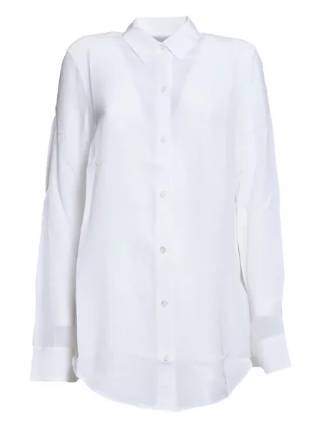 Cămașă Equipment de mătase alb