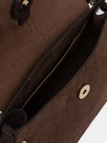 Furla keresztpántos táska női bőr barna