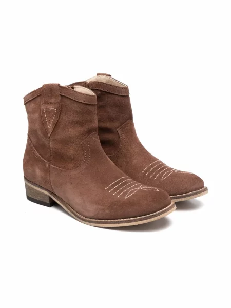 Buty do kostki dziecięce Two Con Me By Pépé brązowe