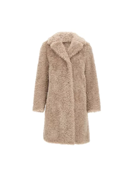 Futro Herno beżowe