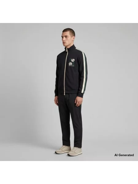 Mikina Armani Exchange čierna