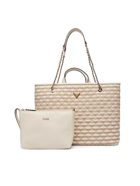 Сумка Guess бежевая